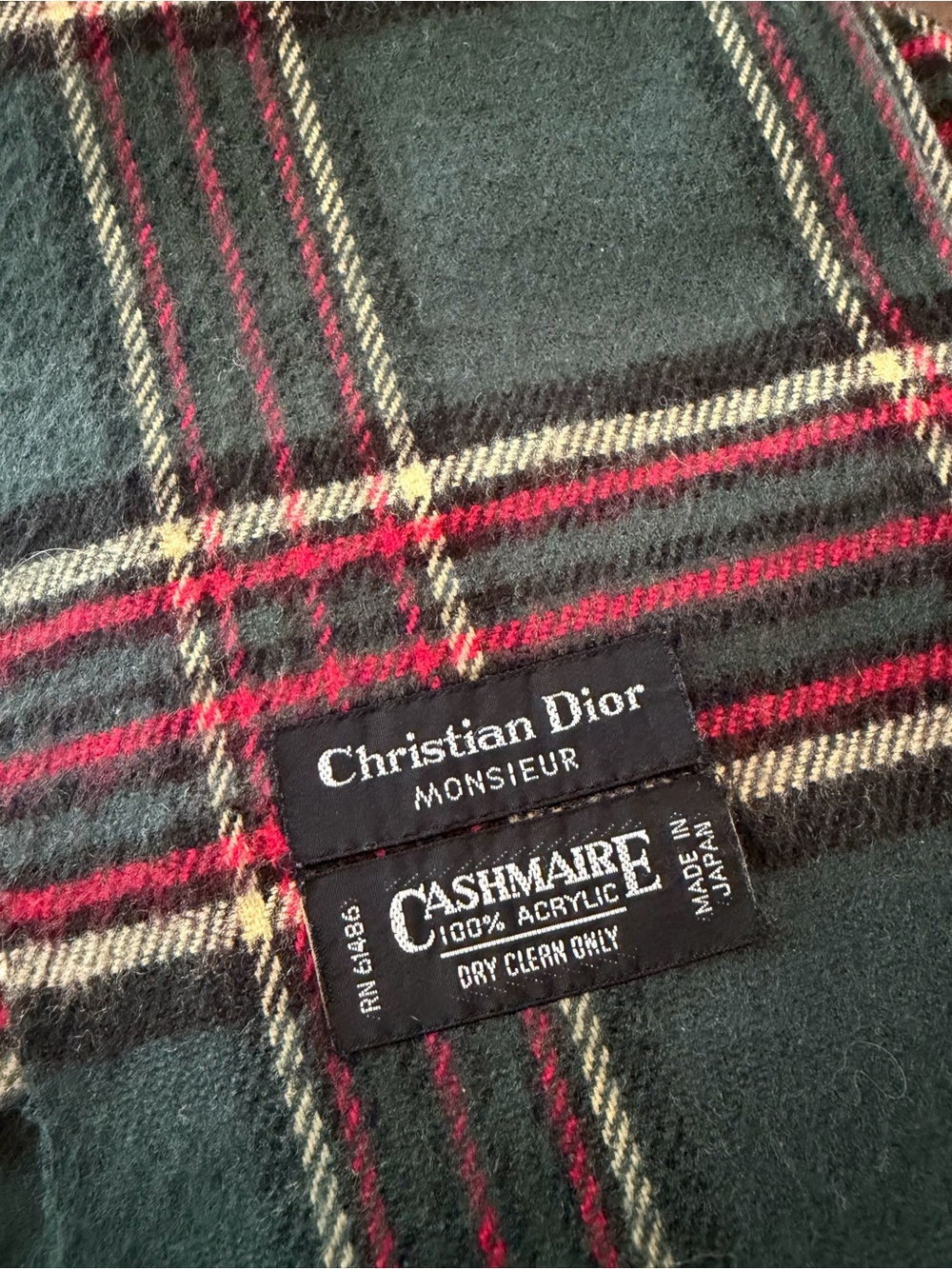 Christian Dior Monsieur Cashmaire Scarf